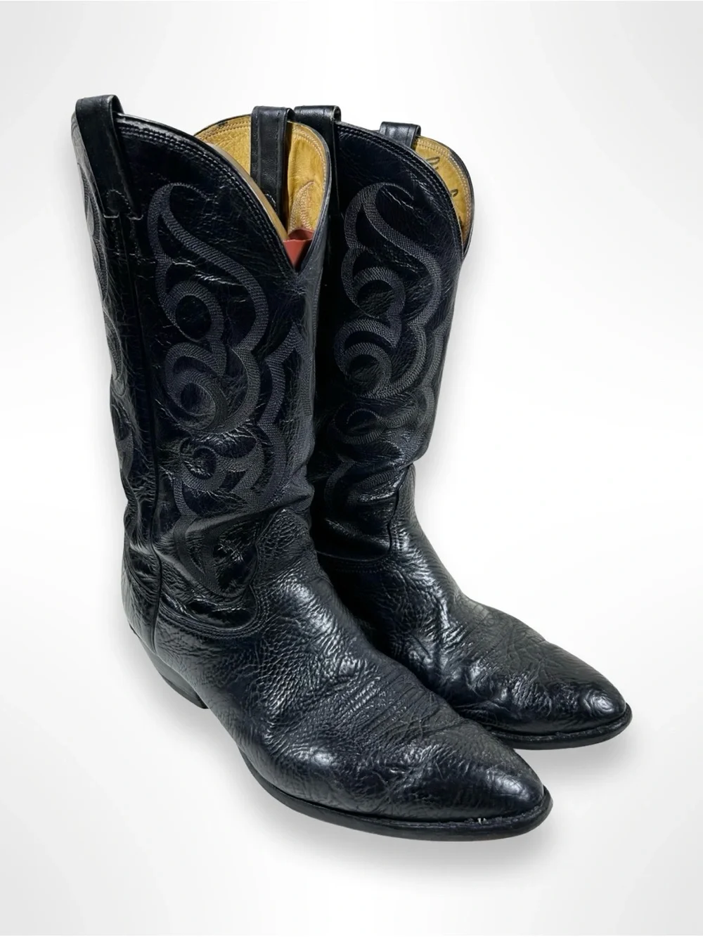 NOCONA vintage 90s bull shoulder western boots